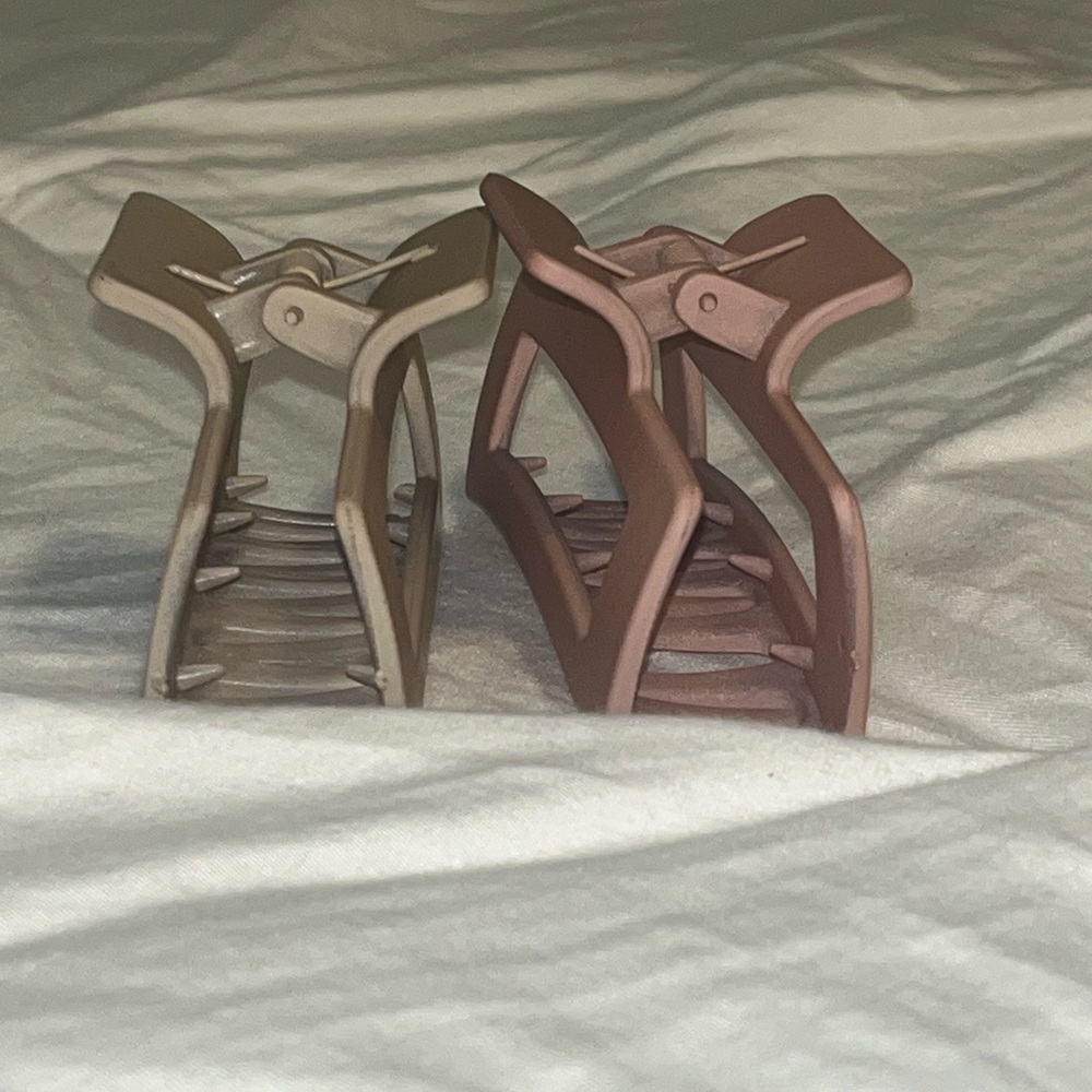 Thick Hair Rectangular Claw Clips - 2 PC - Picture 5 of 10